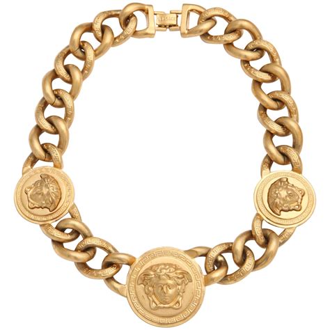 cadena versace|versace necklace.